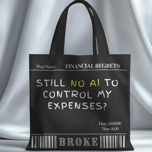 Still No AI for reducing my Expenses Tote bag with Zipper