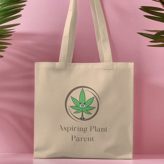 Aspiring Plant Parent Tote bag with Zipper